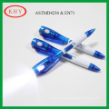 Hot sales promotional ballpoint pen with LED torch